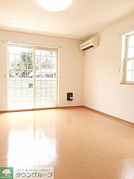 京王高尾線 狭間駅 徒歩13分の賃貸アパート 1階ワンルームのリビング/ダイニング