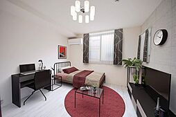 日暮里舎人ライナー 西新井大師西駅 徒歩8分の賃貸アパート 2階1Kのリビング/ダイニング