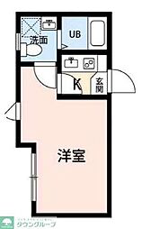 Rejoel 1階1Kの間取り