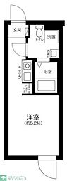 Ｋｍｓ　ｃｏｙｏ西日暮里 2階ワンルームの間取り