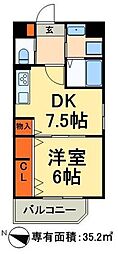 間取図画像 1DK