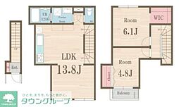 F VILLETTA文京 2LDKの間取図画像