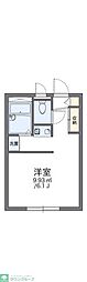 レオパレスさくら 1階1Kの間取り