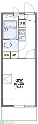 レオパレスPCOTT 1Kの間取図画像