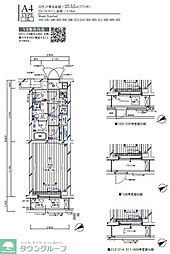 メインステージ武蔵中原ヴィオラ 1Kの間取図画像