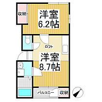 プレメゾン上野4  ｜ 長野県上田市上野（賃貸アパート1LDK・2階・33.00㎡） その2