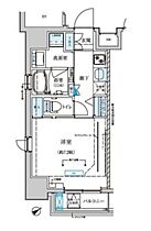 ベルシード門前仲町 601 ｜ 東京都江東区深川１丁目9-11（賃貸マンション1K・6階・25.47㎡） その2