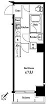 ロメック月島 501 ｜ 東京都中央区佃３丁目7-7（賃貸マンション1K・5階・25.85㎡） その2