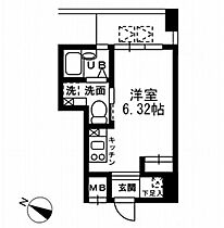 レジディア三越前 602 ｜ 東京都中央区日本橋本町３丁目6-7（賃貸マンション1R・6階・18.66㎡） その2