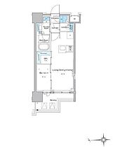 ルフォンプログレ門前仲町プレミア 202 ｜ 東京都江東区永代１丁目1（賃貸マンション1LDK・2階・32.77㎡） その2