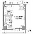 パークハビオ八丁堀9階20.9万円