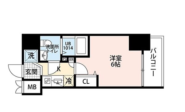 プレール・ドゥーク北品川 701｜東京都品川区北品川２丁目(賃貸マンション1K・7階・20.43㎡)の写真 その2