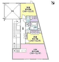 レグノ・コラージュ 301 ｜ 東京都渋谷区代々木１丁目4-3（賃貸マンション2LDK・3階・54.05㎡） その2