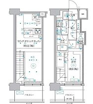 クオリタス品川南 1402 ｜ 東京都品川区南大井３丁目4-4（賃貸マンション1LDK・14階・42.16㎡） その2