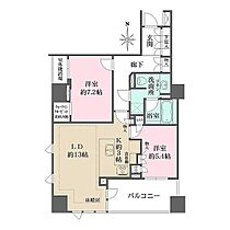 ザ・パークハウス恵比寿 406 ｜ 東京都渋谷区恵比寿１丁目21-2（賃貸マンション2LDK・4階・70.65㎡） その2