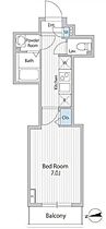 フィラージュ白金 302 ｜ 東京都港区白金１丁目25-26（賃貸マンション1K・3階・23.29㎡） その2