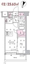 シーフォルム西巣鴨 207 ｜ 東京都北区滝野川３丁目43-未定（賃貸マンション1DK・2階・25.63㎡） その2