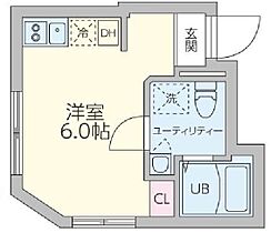 レジデンス平和島 301 ｜ 東京都大田区大森北６丁目15-7（賃貸マンション1R・3階・18.10㎡） その2