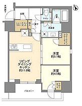 プラウド五反田 503 ｜ 東京都品川区西五反田２丁目31-2（賃貸マンション1LDK・5階・57.68㎡） その2