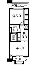 シティコート目黒3号棟 210 ｜ 東京都品川区上大崎２丁目10-34（賃貸マンション2K・2階・40.38㎡） その2