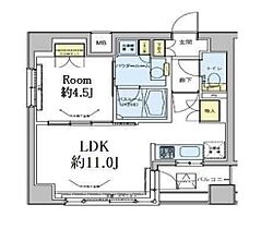 ドゥーエ五反田 501 ｜ 東京都品川区東五反田１丁目7-8（賃貸マンション1LDK・5階・38.40㎡） その2