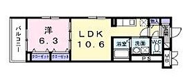 ノークス 402 ｜ 東京都品川区豊町１丁目12-15（賃貸マンション1LDK・4階・42.49㎡） その2