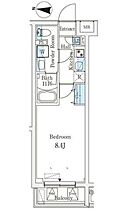 ラティエラ品川西大井 202 ｜ 東京都品川区西大井２丁目16-14（賃貸マンション1K・2階・25.23㎡） その2