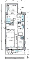 パークアクシス品川シーサイド 2LDKの間取図画像
