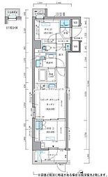 パークアクシス品川シーサイド 2LDKの間取図画像