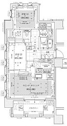 アトラス麻布十番 2LDKの間取図画像