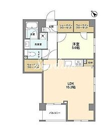 Daffitto天王洲 1LDKの間取図画像