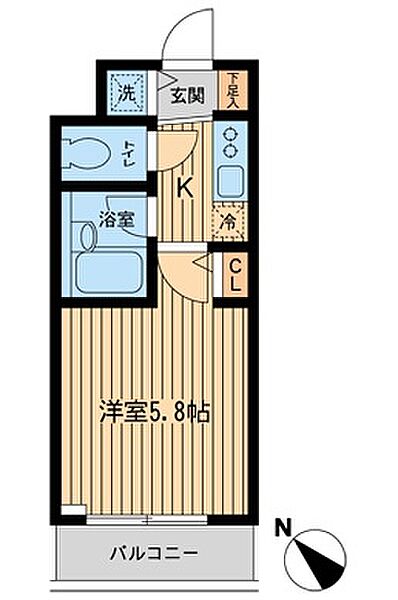 ザ・パーククロス市ヶ谷 104｜東京都新宿区市谷砂土原町２丁目(賃貸マンション1K・1階・18.20㎡)の写真 その2