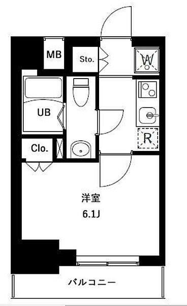 アーバンパークお花茶屋 1401｜東京都葛飾区宝町１丁目(賃貸マンション1K・14階・21.00㎡)の写真 その2