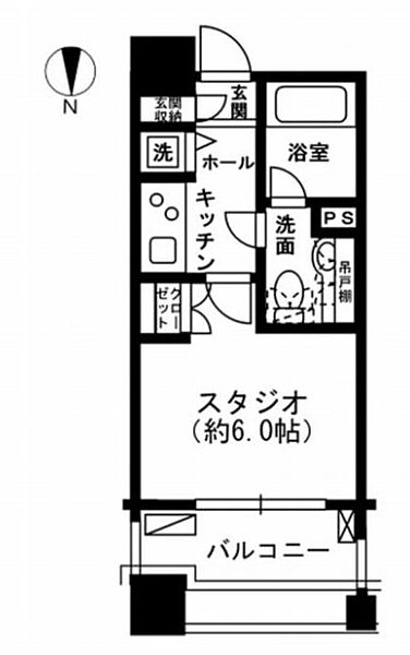 レジディア市ヶ谷 903｜東京都新宿区市谷本村町(賃貸マンション1K・9階・21.42㎡)の写真 その2