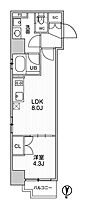 シーズンフラッツ菊川WEST 503 ｜ 東京都墨田区菊川２丁目9-5（賃貸マンション1LDK・5階・32.84㎡） その2