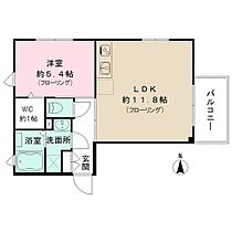 ケーハウス四谷 7 ｜ 東京都新宿区内藤町1-2（賃貸マンション1LDK・2階・40.08㎡） その2