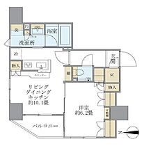 リストレジデンス蔵前 402 ｜ 東京都台東区蔵前４丁目35-5（賃貸マンション1LDK・4階・44.34㎡） その2