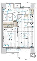 ベルグレード浅草 802 ｜ 東京都台東区浅草５丁目19-7（賃貸マンション1LDK・8階・43.00㎡） その2