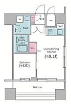 クレヴィアリグゼ日暮里 903 ｜ 東京都荒川区東日暮里６丁目45-2（賃貸マンション1LDK・9階・25.05㎡） その2