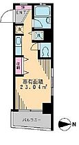 クレッシェント西早稲田 201 ｜ 東京都新宿区西早稲田２丁目10-22（賃貸マンション1R・2階・23.04㎡） その2