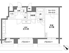 カスタリアお茶の水 602 ｜ 東京都千代田区神田小川町３丁目24-1（賃貸マンション1LDK・6階・54.72㎡） その2