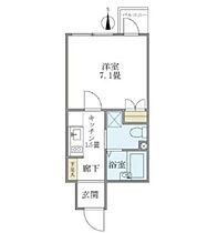 ＣＬＡＰ市谷柳町 102 ｜ 東京都新宿区市谷柳町35-1（賃貸マンション1K・1階・23.89㎡） その2