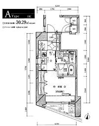 Risingplace秋葉原 1Kの間取図画像