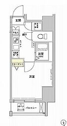 VIDA文京本郷 1Kの間取図画像