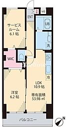 Soleado茗荷谷 1SLDKの間取図画像
