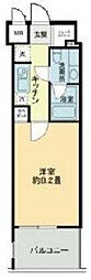 パトリア九段下 1Kの間取図画像