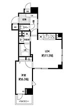 ルクレ日本橋馬喰町 903 ｜ 東京都中央区日本橋馬喰町１丁目4-2（賃貸マンション1LDK・9階・43.39㎡） その2