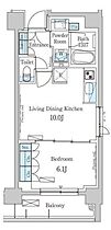 パークアクシス日本橋兜町 901 ｜ 東京都中央区日本橋兜町20-7（賃貸マンション1LDK・9階・40.18㎡） その2