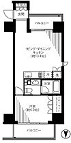 イースト秋葉原 6F ｜ 東京都台東区浅草橋４丁目14-9（賃貸マンション1LDK・6階・44.16㎡） その2