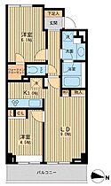 グランカーサ両国弐番館 302 ｜ 東京都墨田区石原３丁目7-6（賃貸マンション2LDK・3階・53.77㎡） その2